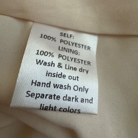 Joyfolie perla dress in neutral Floral Puff Sleeve Mini Beige & Brown Size Large - Picture 5 of 15